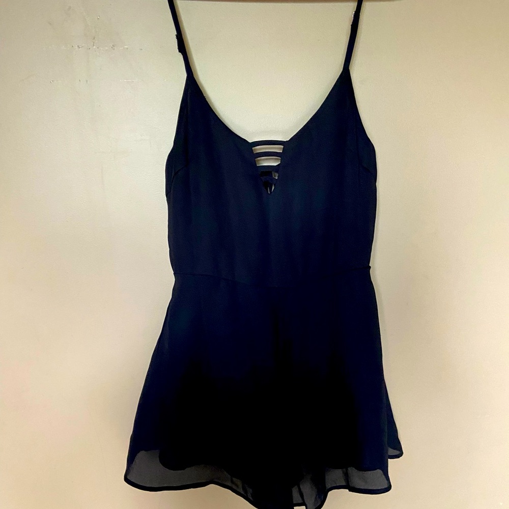 Cute black romper